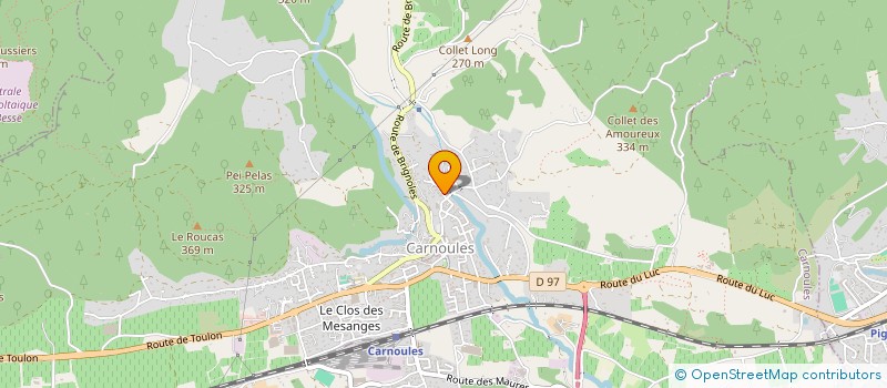 localisation de l'entreprise MONSIEUR ABDELHAFID EL KANDI  CARNOULES