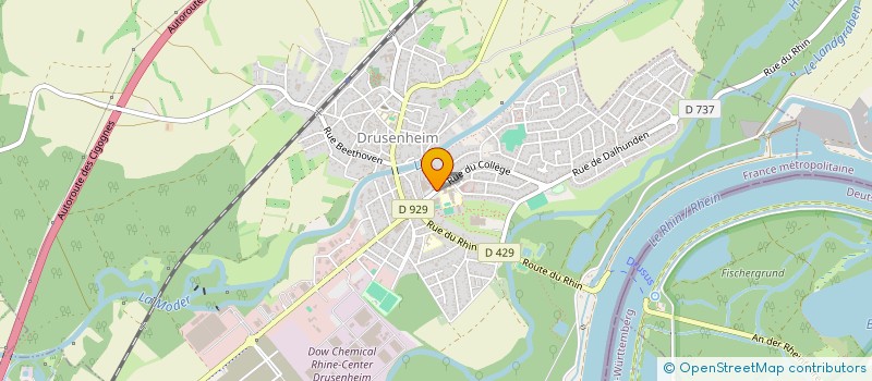 localisation de l'entreprise MONSIEUR ABDELHAFID FEKIH  DRUSENHEIM