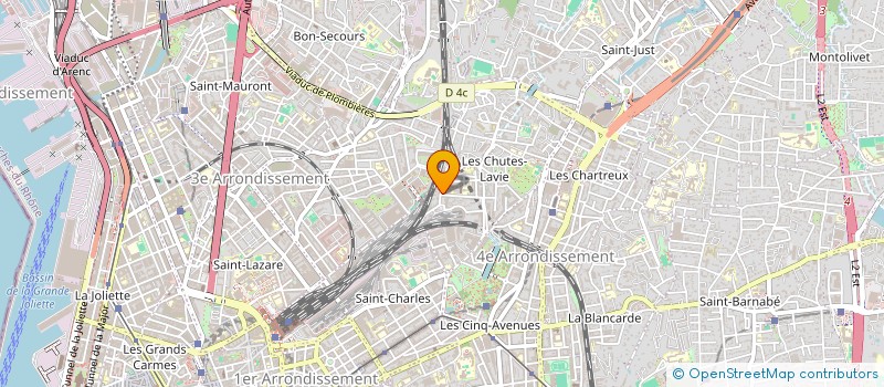 localisation de l'entreprise MONSIEUR ABDELHAFID MADI à MARSEILLE