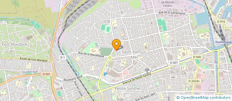 localisation de l'entreprise MONSIEUR ABDELHAFID MAHFOUD à DUNKERQUE