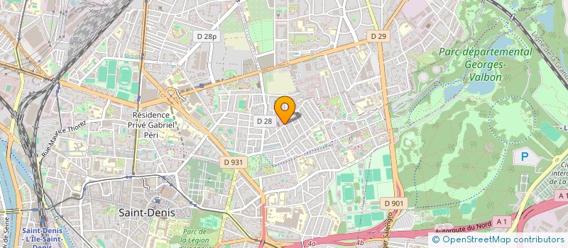 localisation de l'entreprise MONSIEUR ABDELHAFID MEDJAHED LAZEB à SAINT-DENIS