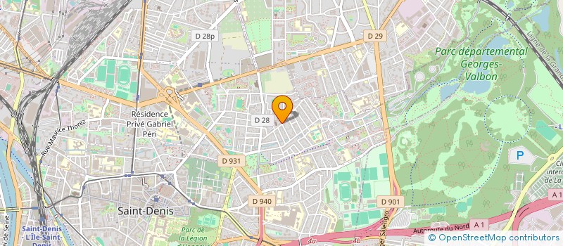 localisation de l'entreprise MONSIEUR ABDELHAFID MEDJEHEDLAZEB à SAINT-DENIS