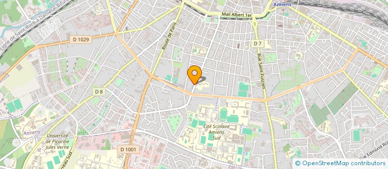 localisation de l'entreprise MONSIEUR ABDELHAFID NHARI  AMIENS