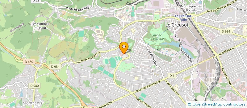 localisation de l'entreprise MONSIEUR ABDELHAFID SEDDIKI à LE CREUSOT