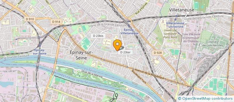localisation de l'entreprise MONSIEUR ABDELHAFID SOUIDI à EPINAY-SUR-SEINE