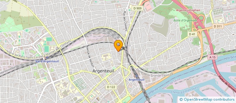 localisation de l'entreprise MONSIEUR ABDELHAFID TEBIGUI  ARGENTEUIL