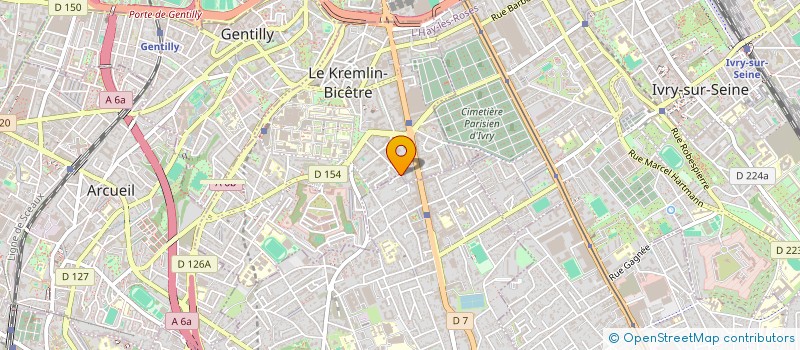 localisation de l'entreprise MONSIEUR ABDELHAFID ZAOUI à LE KREMLIN-BICETRE