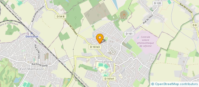 localisation de l'entreprise MONSIEUR ABDELHAFID ZAZOUA  LEFOREST