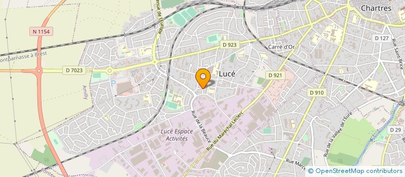 localisation de l'entreprise MONSIEUR ABDELHAFID ZERAOULIA à LUCE