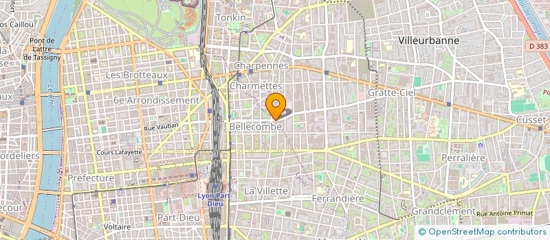 localisation de l'entreprise MONSIEUR ABDELHAFIDH BENDERDOUCH à LYON