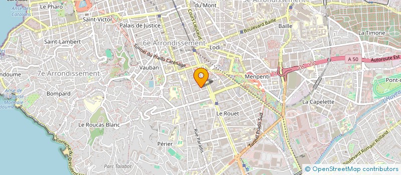 localisation de l'entreprise MONSIEUR ABDELHAFIDH CHEBILI à MARSEILLE