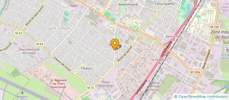 localisation de l'entreprise MONSIEUR ABDELHAFIZ IBRAHIM à TOULOUSE