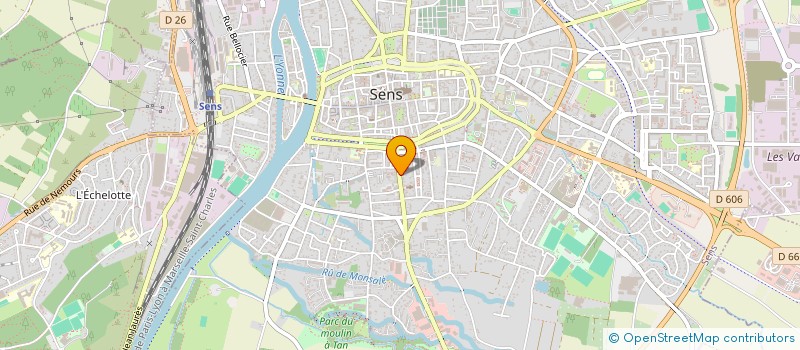 localisation de l'entreprise MONSIEUR ABDELHAI GAOUZI à SENS