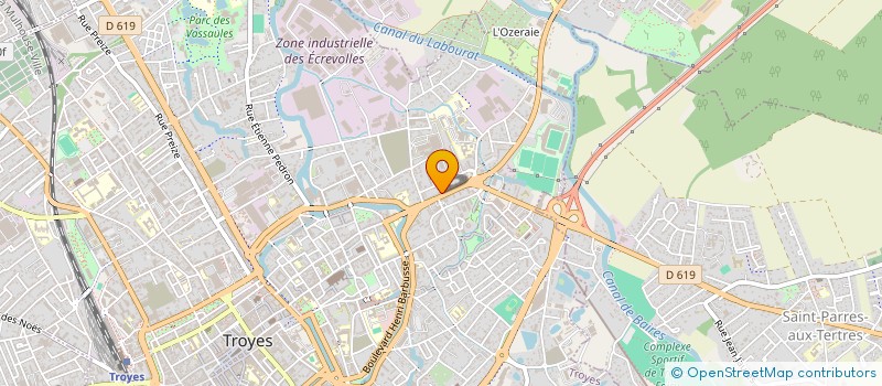 localisation de l'entreprise MONSIEUR ABDELHAK ABID à TROYES