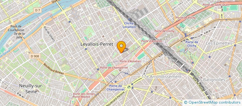 localisation de l'entreprise MONSIEUR ABDELHAK AMRI à LEVALLOIS-PERRET
