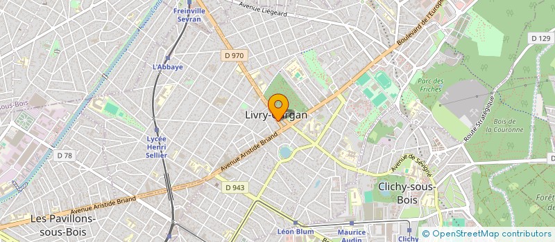 localisation de l'entreprise MONSIEUR ABDELHAK AROUA  LIVRY-GARGAN