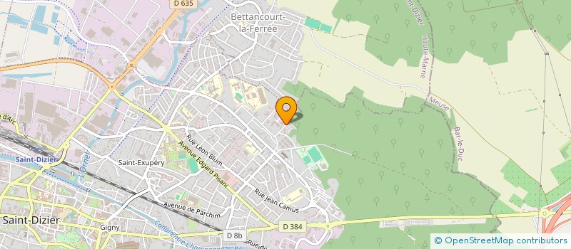 localisation de l'entreprise MONSIEUR ABDELHAK ARSLANE à SAINT-DIZIER