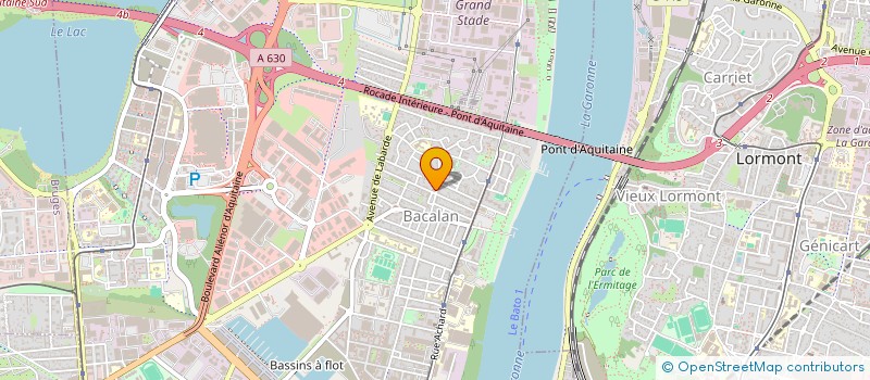 localisation de l'entreprise MONSIEUR ABDELHAK AZOUANI  BORDEAUX