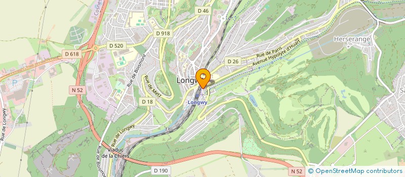 localisation de l'entreprise MONSIEUR ABDELHAK BAOUZ à LONGWY
