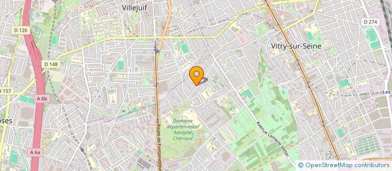 localisation de l'entreprise MONSIEUR ABDELHAK BEKHTI  VITRY-SUR-SEINE