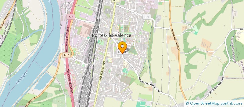 localisation de l'entreprise MONSIEUR ABDELHAK BELALA à PORTES-LES-VALENCE