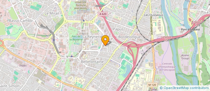 localisation de l'entreprise MONSIEUR ABDELHAK BELARBI à TOULOUSE