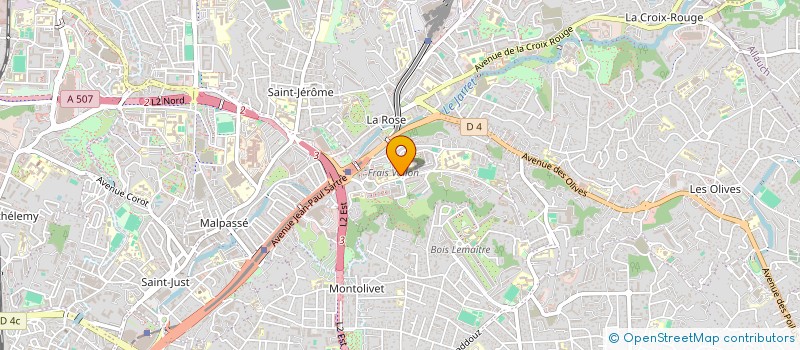 localisation de l'entreprise MONSIEUR ABDELHAK BELHADI à MARSEILLE