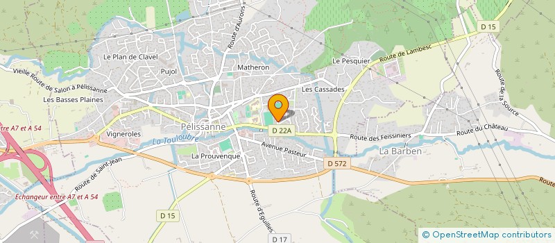 localisation de l'entreprise MONSIEUR ABDELHAK BELLABES  PELISSANNE