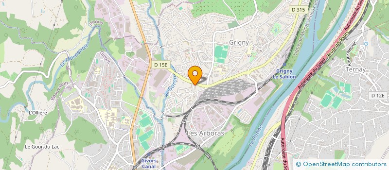 localisation de l'entreprise MONSIEUR ABDELHAK BEN SAGA à GRIGNY