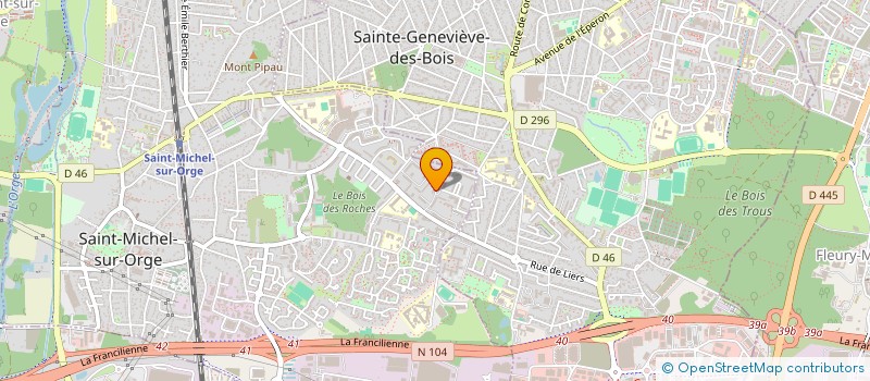 localisation de l'entreprise MONSIEUR ABDELHAK BENCHIEKH à SAINT-MICHEL-SUR-ORGE