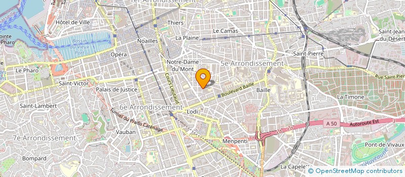 localisation de l'entreprise MONSIEUR ABDELHAK BENKORTBI  MARSEILLE