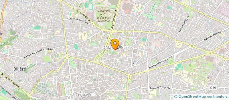 localisation de l'entreprise MONSIEUR ABDELHAK BENSAID CHAHI à PAU