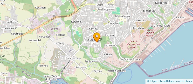 localisation de l'entreprise MONSIEUR ABDELHAK BOUAZIZI à BREST