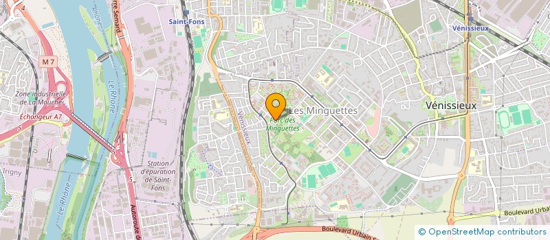 localisation de l'entreprise MONSIEUR ABDELHAK BOUBEKA  VENISSIEUX