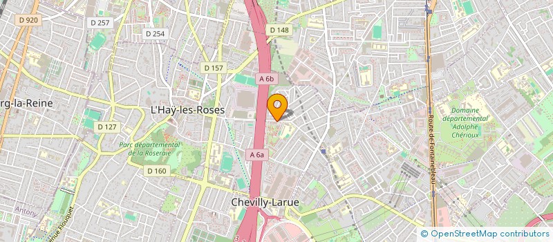 localisation de l'entreprise MONSIEUR ABDELHAK BOUBETRA  L'HAY-LES-ROSES