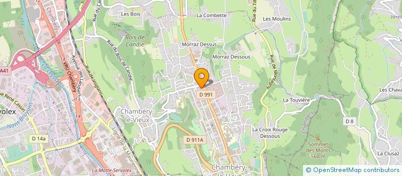 localisation de l'entreprise MONSIEUR ABDELHAK BOUGHABA à CHAMBERY