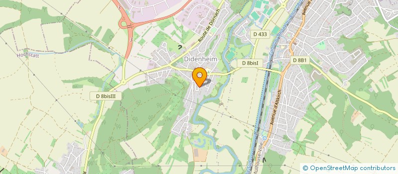 localisation de l'entreprise MONSIEUR ABDELHAK BOUGHERARA à BRUNSTATT-DIDENHEIM