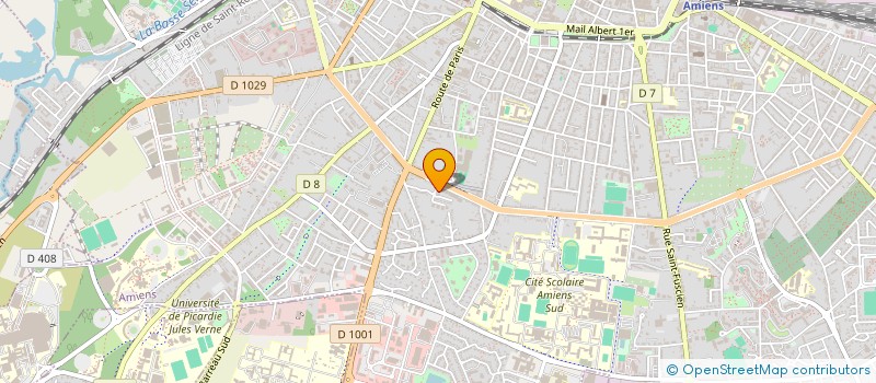 localisation de l'entreprise MONSIEUR ABDELHAK BOUHINI à AMIENS