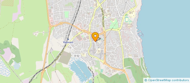 localisation de l'entreprise MONSIEUR ABDELHAK BOUHOUITA - GUERMECH à ISTRES