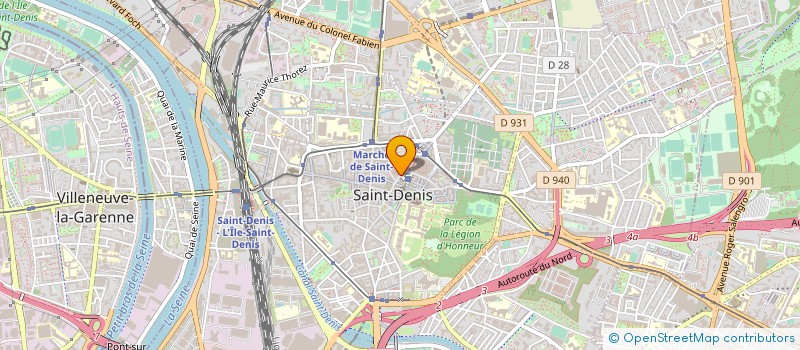 localisation de l'entreprise MONSIEUR ABDELHAK BOUTAHAR à SAINT-DENIS