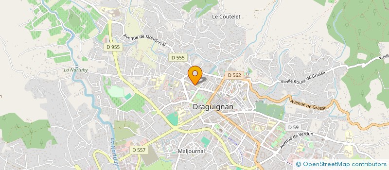 localisation de l'entreprise MONSIEUR ABDELHAK BOUZENOURA  DRAGUIGNAN