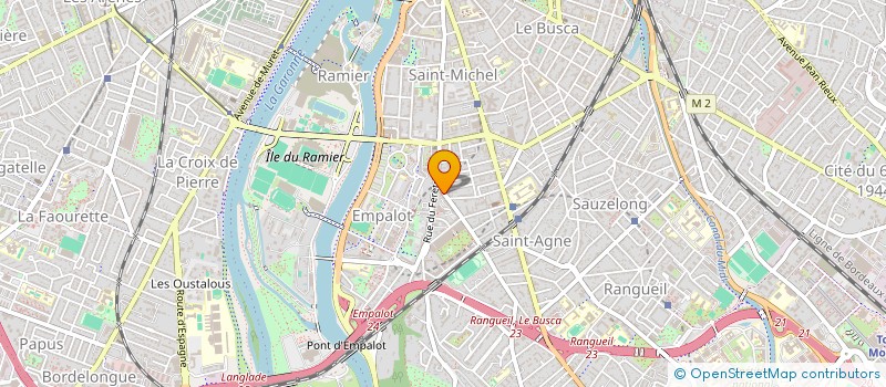 localisation de l'entreprise MONSIEUR ABDELHAK CHAFI à TOULOUSE