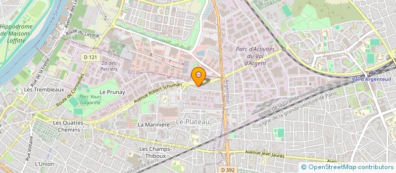 localisation de l'entreprise MONSIEUR ABDELHAK CHANNAJ à SARTROUVILLE