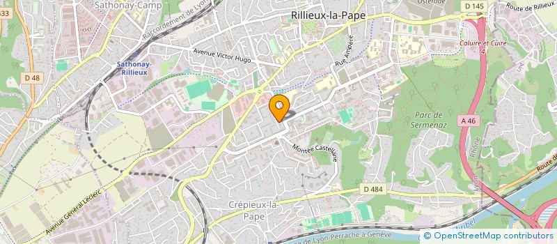 localisation de l'entreprise MONSIEUR ABDELHAK DADOUN à RILLIEUX-LA-PAPE