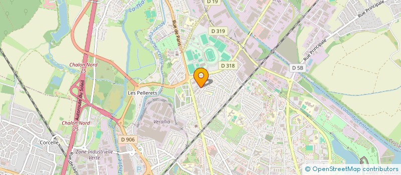 localisation de l'entreprise MONSIEUR ABDELHAK DJABI à CHALON-SUR-SAONE