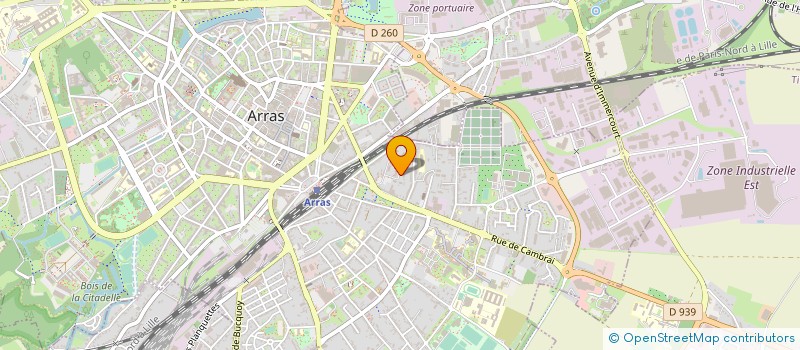 localisation de l'entreprise MONSIEUR ABDELHAK DJELLOUL à ARRAS