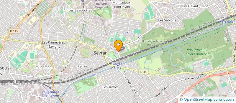localisation de l'entreprise MONSIEUR ABDELHAK DOULMAJD à SEVRAN