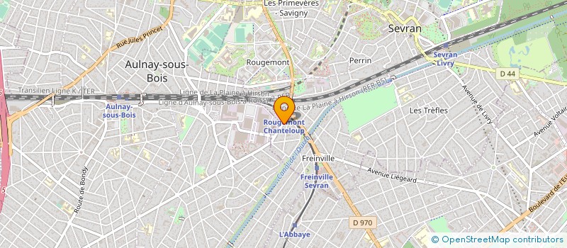 localisation de l'entreprise MONSIEUR ABDELHAK EL BERKANI à SEVRAN