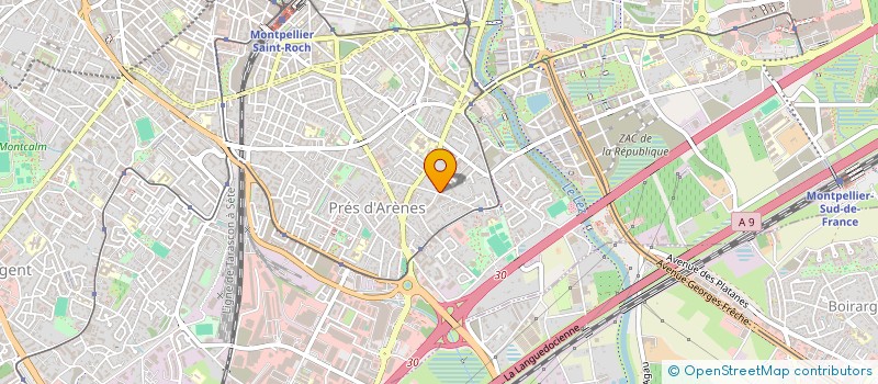 localisation de l'entreprise MONSIEUR ABDELHAK EL FADILI à MONTPELLIER