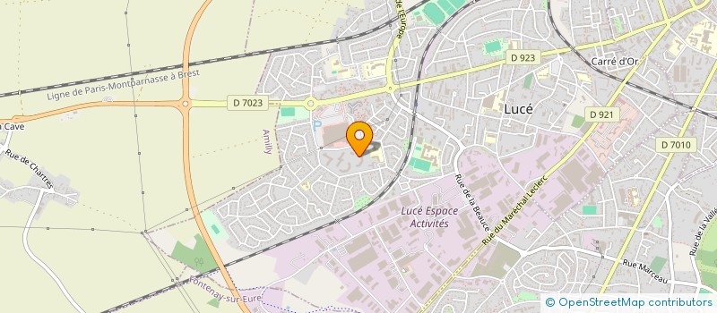 localisation de l'entreprise MONSIEUR ABDELHAK FARCHACH à LUCE